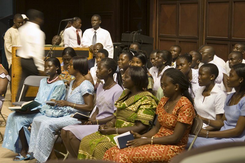 Mormon choir in Ghana, Africa Mormon choir in Ghana, Africa