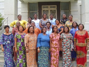 Women at Ghana Temple