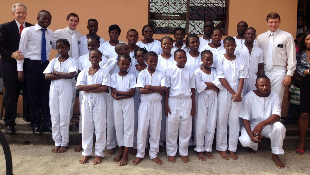 Baptisms in Africa photo from Book of Mormon Central